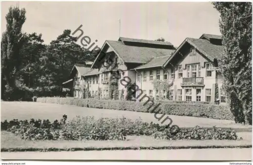 Sommerfeld - Klinik und Forschungsstätte Waldhaus - Foto-AK - Verlag H. Sander Berlin gel. 1962
