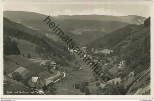 Nussbach bei Triberg - Foto-Ansichtskarte - Verlag J. Schäfer Reutlingen 30er Jahre