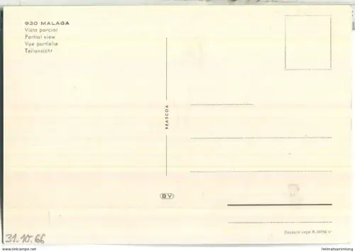 Malaga - Foto-AK 60er Jahre