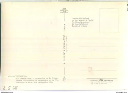 Cordoba - Blick auf die Stadt - Foto-AK 60er Jahre