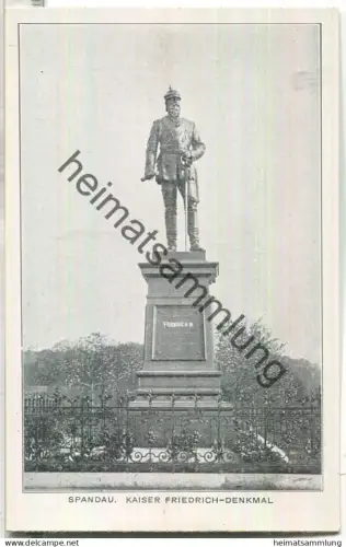 Spandau - Kaiser Friedrich-Denkmal ca. 1900