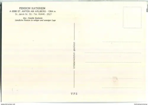 St. Anton am Arlberg - Pension Kathrein