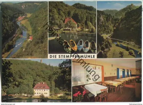 Gasthof Pension Stempfermühle - Muggendorf - Inhaber L. Langer - Verlag Heinz Ebermannstadt