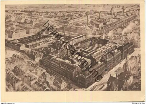 Nürnberg - Siemens & Schuckert Werk - AK Grossformat