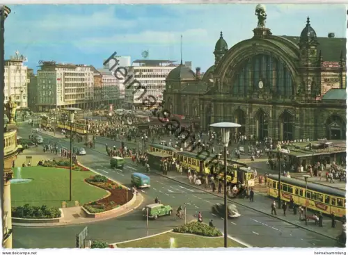 Frankfurt - Hautbahnhof - Strassenbahn