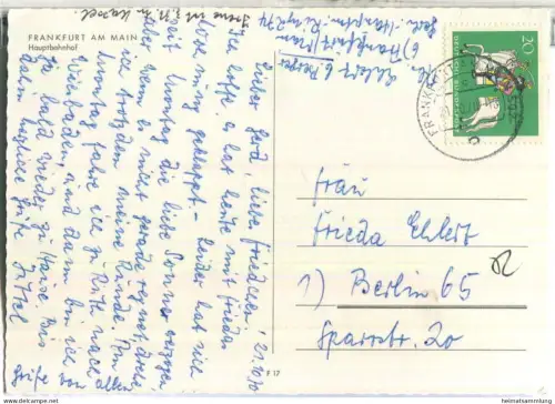 Frankfurt - Hautbahnhof - Strassenbahn