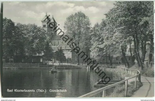 Bad Klosterlausnitz - Gondelteich - Verlag Schincke KG Zeitz