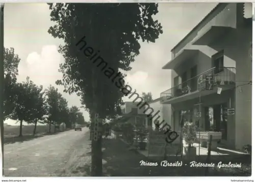 Misano (Brasile) - Ristorante Gamberini - Ed. A. Gamberini Via Litoranea Misano