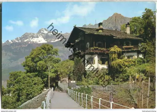 Meran - Tappeinerweg mit Pension Mimosa-Saxifraga - Edition Ghedina Cortina