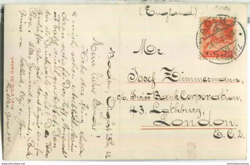 Seealpsee mit Alpsiegel - Foto-Ansichtskarte - Verlag Frei & Co. St. Gallen