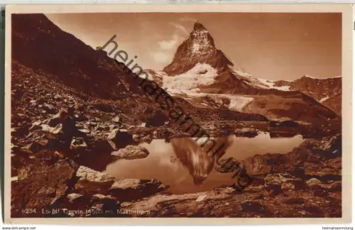 Matterhorn - Edition Phototypie Co. Montreux
