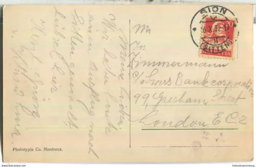 Matterhorn - Edition Phototypie Co. Montreux