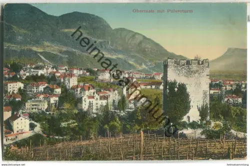 Obermais mit Pulverturm - Verlag Hugo Radeck München