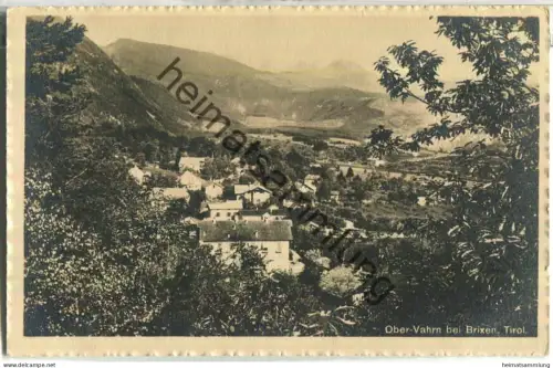 Ober-Vahrn bei Brixen - Verlag Karl Tischler Vahrn