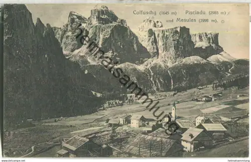 Colfuschg - Pisciadu und Mesules - Verlag H- Mahl Bruneck