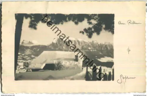 Am Ritten - Foto-Ansichtskarte - Edizione Foto H. Gostner Bolzano