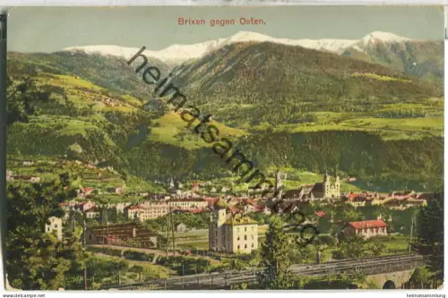 Brixen gegen Osten - Verlag Caspar Eder Brixen 1910