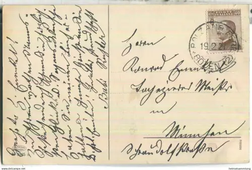 Der Pisciadusee in der Sellagruppe - Verlag Joh. F. Amonn Bozen