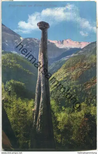 Erdpyramide am Ritten bei Bozen - Verlag Joh. F. Amonn Bozen