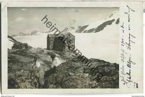 Zur schönen Aussicht in den Ötztaler Alpen - Foto-Ansichtskarte - Einschreibenkarte