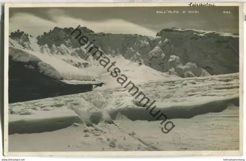 Seiseralpe - Sull'Alpe di Siusi - Foto-Ansichtskarte - Ed. G. Ferrari Bolzano