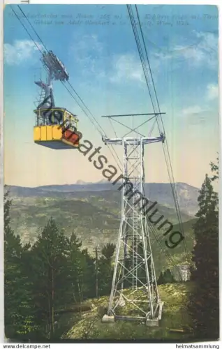 Die Schwebebahn von Bozen nach Kohlern - Verlag Joh. F. Amonn Bozen