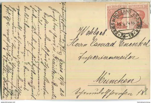 Schloss Maretsch in Bozen - Verlag Joh. F. Amonn Bozen