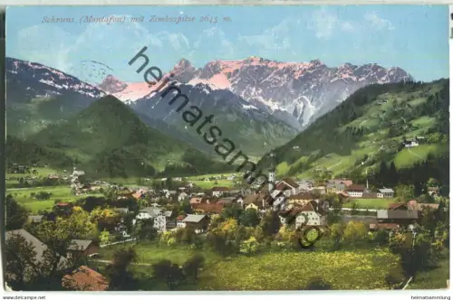 Schruns mit Zimbaspitze - Verlag Purger & Co. München