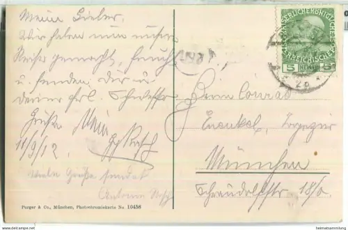 Schruns mit Zimbaspitze - Verlag Purger & Co. München