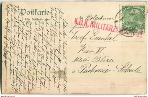 Kössen mit dem Kaisergebirge - Verlag O. Blaschke Prien 1908