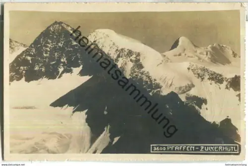 Pfaffen - Zuckerhütl - Foto-Ansichtskarte