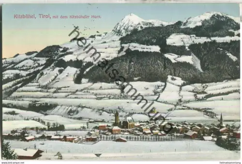 Kitzbühel mit dem Kitzbüheler Horn - Verlag Josef Herold Kitzbühel
