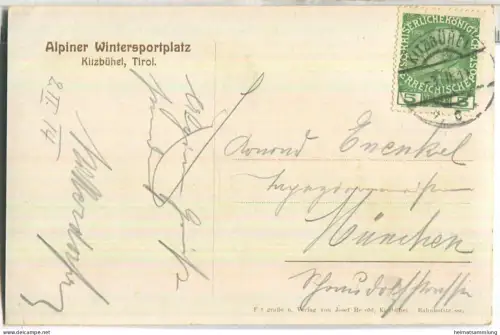 Kitzbühel mit dem Kitzbüheler Horn - Verlag Josef Herold Kitzbühel