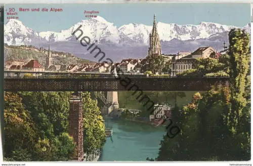 Bern und die Alpen - Edition Photoglob Zürich