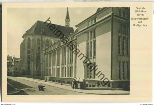 Zürich - Zentral-Bibliothek - Büchermagazin und Predigerchor