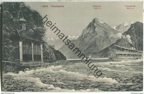 Tellskapelle - Edition Photoglob Co. Zürich
