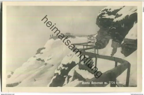 Monte Generoso - Edition Alfredo Finzi Lugano