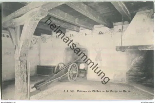 Chateau de Chillon - Le Corps de Garde - Edition Jullien freres Geneve