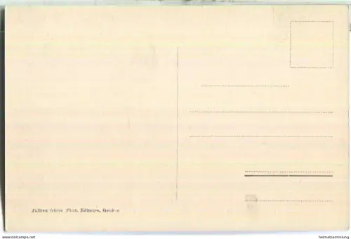 Chateau de Chillon - Salle des Chevaliers - Edition Jullien freres Geneve