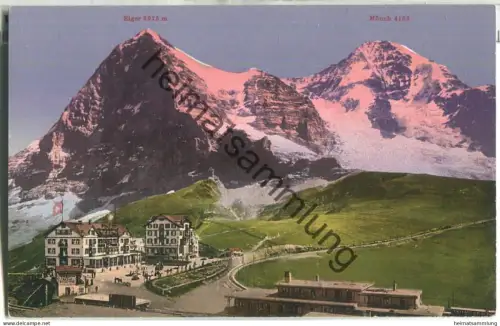 Jungfraubahn - Kleine Scheidegg - Edition Photoglob Co. Zürich