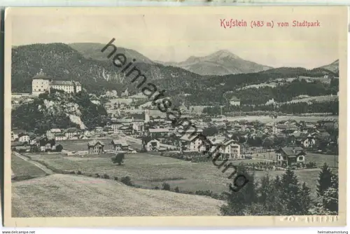 Kufstein vom Stadtpark - Verlag Stengel & Co. GmbH Dresden