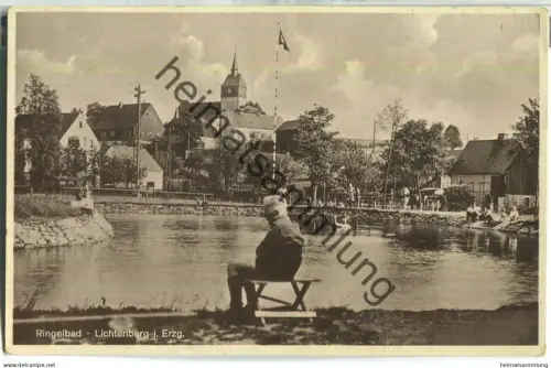 Lichtenberg im Erzgebirge - Ringelbad - Verlag Paul Bellmann Friedersdorf