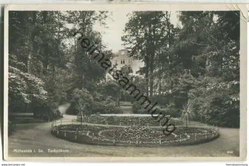 Mittweida - Technikum - Foto-Ansichtskarte - Verlag Emil Neubert Chemnitz