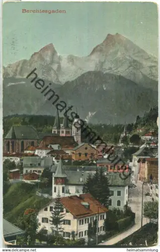 Berchtesgaden - Verlag Gebr. Metz Tübingen 1906