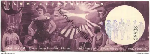 Deutschland - Filmmuseum Potsdam - Eintritt 4.- DM