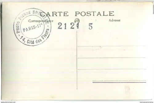 Deutsche Wehrmacht in Paris - Foto-Ansichtskarte 40er Jahre - Photo Pierre Dreville Paris Cite des Fleurs