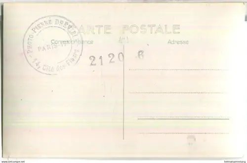 Deutsche Wehrmacht in Paris - Foto-Ansichtskarte 40er Jahre - Photo Pierre Dreville Paris Cite des Fleurs