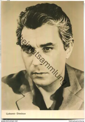 Ljubomir Dimitov - VEB Progress Film Vertrieb Berlin 1964 - Keine AK-Einteilung