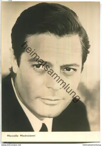Marcello Mastroianni - VEB Progress Film Vertrieb Berlin 1966 - keine AK-Einteilung