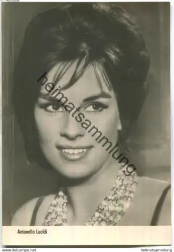 Antonella Lualdi - VEB Progress Film Vertrieb Berlin 1967 - keine AK-Einteilung